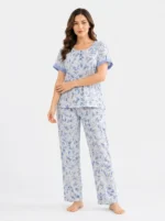 Serene Sky Loungewear Set