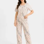 Peach Willow Botanical Loungewear Set