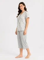 Silver Willow Botanical Loungewear Set - Image 3