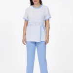 Waist-Band Round-Neck Uniform