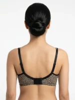 Women's Soft Sponge Bra with High-Contrast Leopard Print - Image 2