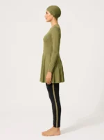 Women's Modest Skirted Swimsuit Set - Image 3