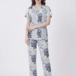 Sage & Slate Patchwork Botanical Loungewear Set