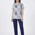Sage & Slate Patchwork Botanical Loungewear Set