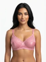 Women's Comfort Bra with Micro-Texture