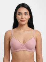 Women's Wire-Free Delicate Lace-Accent Comfort Bra