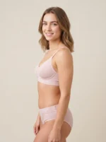 Women's Seamless Diamond-Textured Athleisure Base Layer Set - Image 3
