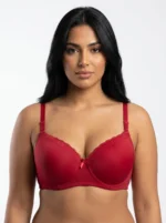 Women's Wire-Free Ribbed Comfort Bra
