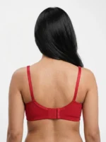 Women's Wire-Free Ribbed Comfort Bra - Image 2