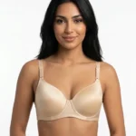 Women's Wire-Free Micro-Mesh Comfort Bra with Lace Tassel Accent