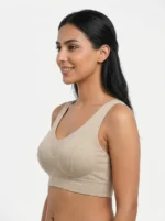 Women's Premium Bra with Ice Sensation Ribbed Support - Image 3