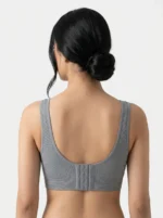 Women's Premium Seamless Wireless Everyday Comfort Bra with Smooth Contour Micro-Ribbing - Image 2