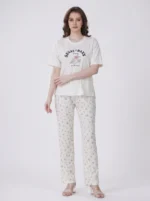 Ivory Sunny Days Floral Loungewear Set