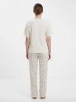 Ivory Sunny Days Floral Loungewear Set - Image 2