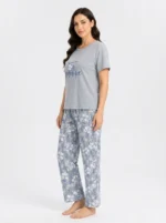 Serene Sky Meadow Graphic Loungewear Set - Image 3