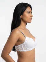 Women's Wire-Free Elegant Lace Comfort Bra - Image 3