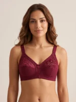 Bombshell Add-2-Cups Shine Strap Rose Lace Push-Up Bra