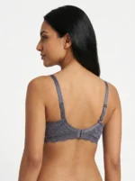 Women's Wire-Free Heathered Comfort T-Shirt Bra - Image 3