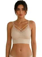 Premium Seamless Ribbed Cotton Bralette