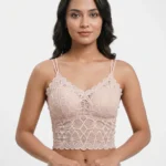 Premium Abstract Geometric Lace Camisole Bralette