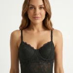 Women's Full Floral Lace Camisole Bodice