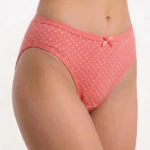 Women’s Cotton-Stretch Mid-Rise Brief Panty