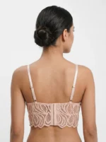 Premium Botanical Crochet Lace Bustier Bralette - Image 2