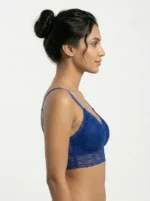 Premium Floral Lace Longline Bralette - Image 2