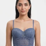 Premium Floral Lace Bustier Bralette