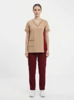Women’s Professional Healthcare & Staff Scrub Tunic Top