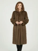 Women’s Luxury Hooded Faux Fur Winter Coat