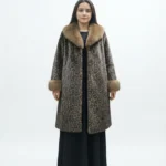 Women’s Luxury Leopard Faux Fur Winter Coat