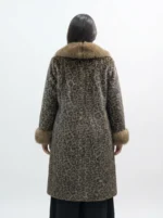Women’s Luxury Leopard Faux Fur Winter Coat - Image 2
