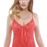 Women’sTrim Babydoll Chemise Lingerie