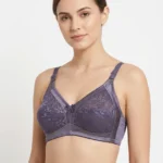 Women’s Non-Wired Full Coverage Floral Lace Bra
